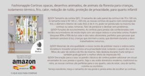 cortina blackout infantil